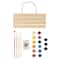 8" x 10" Abstract Fire Paint-by-Number Kit with Wood Display Hanger by Artist's Loft®
